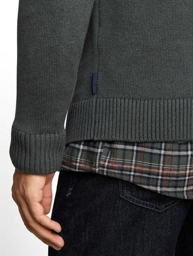 CREW NECK PULLOVER KNIT