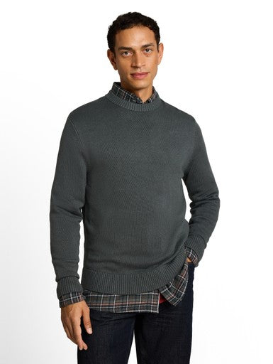 CREW NECK PULLOVER KNIT
