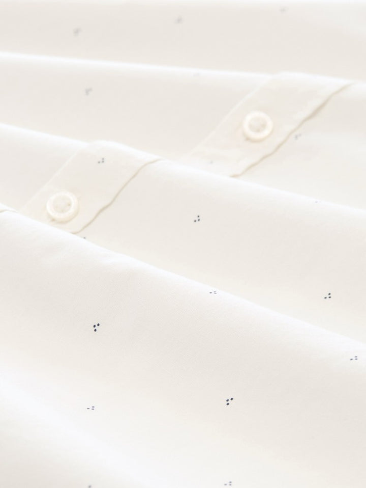 FITTED PRINTED STRETCH SHIRT