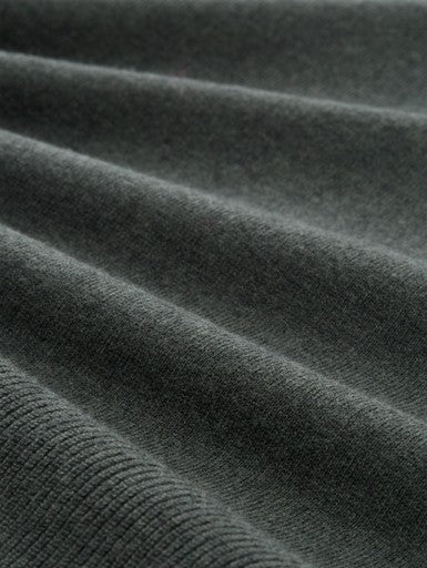 KNIT CASHMERE BLEND CREWNECK SWEATER