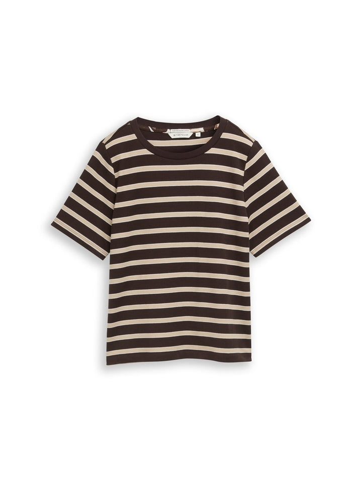 T-SHIRT INTERLOCK CREW NECK