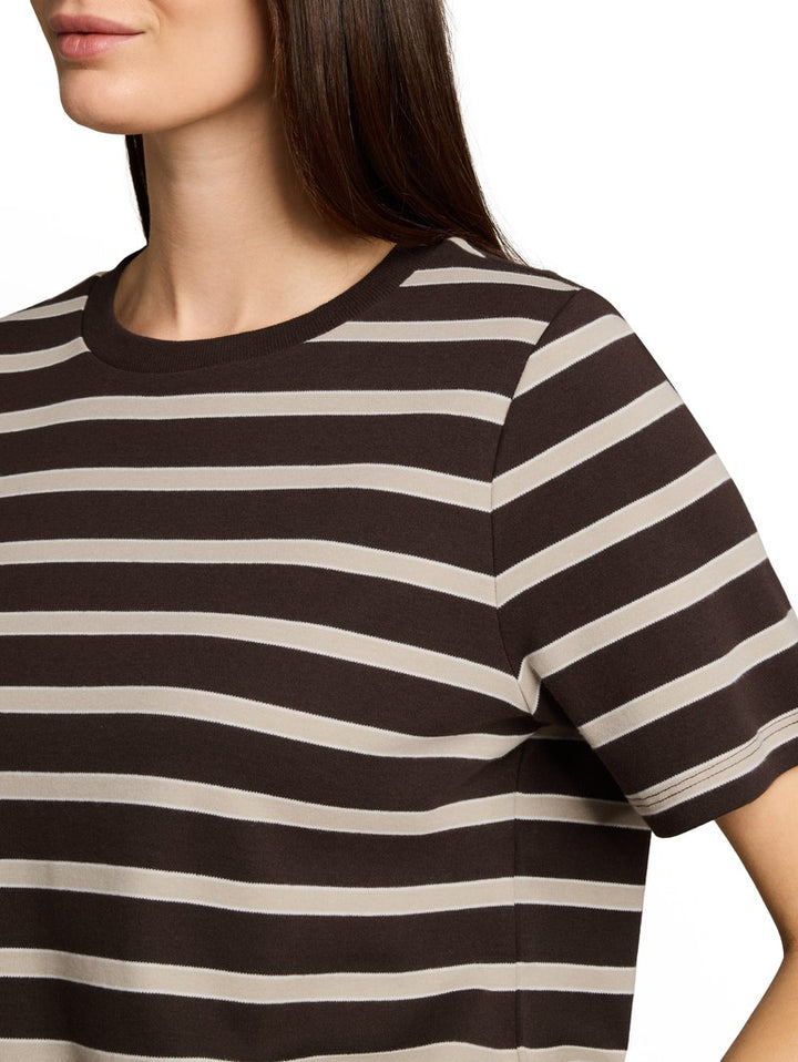 T-SHIRT INTERLOCK CREW NECK