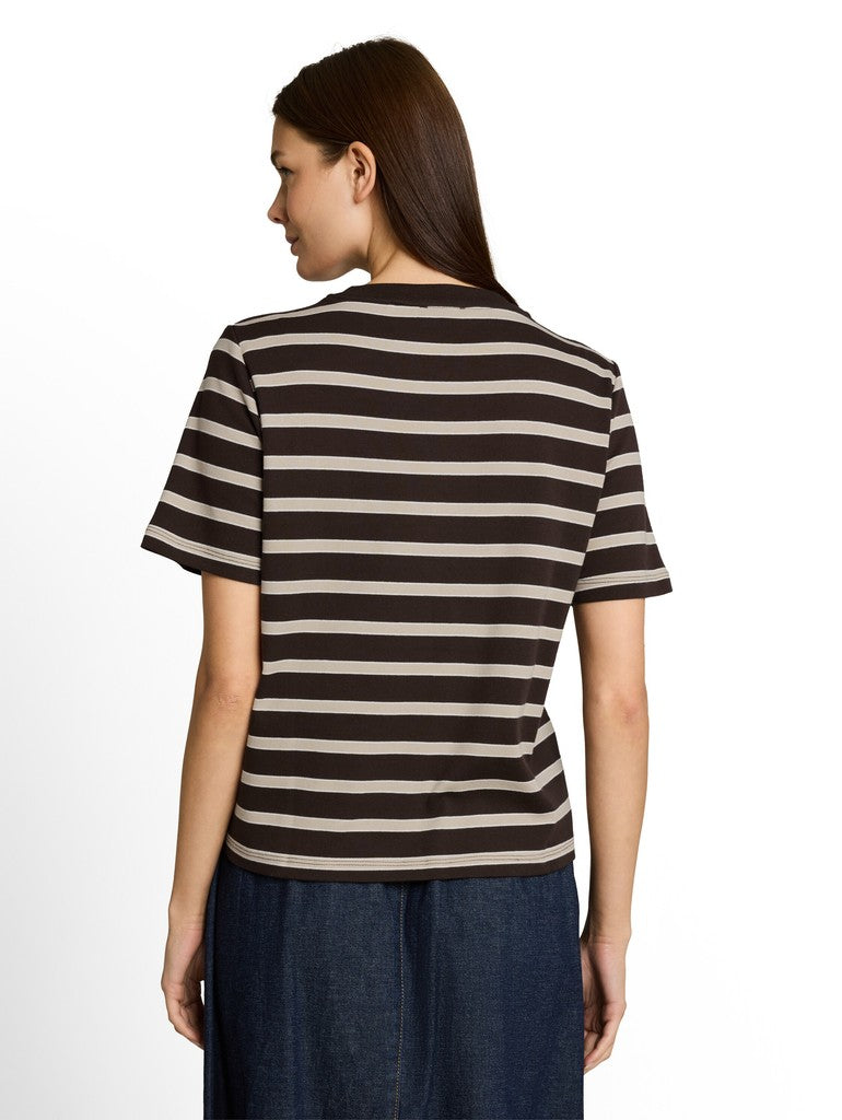 T-SHIRT INTERLOCK CREW NECK