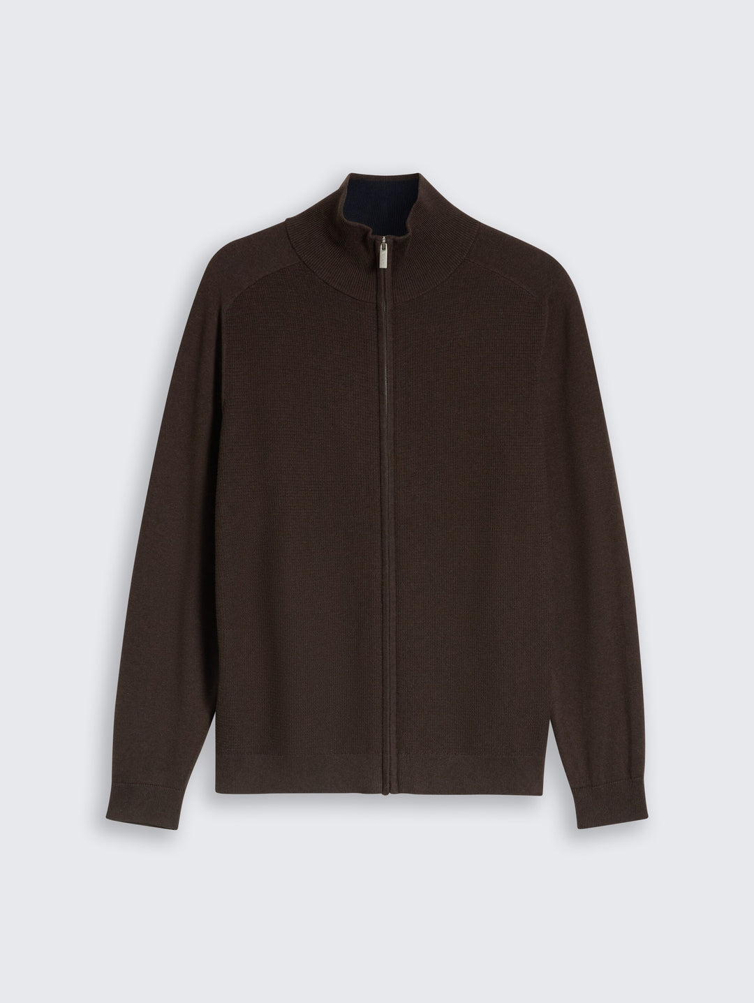 BASIC ZIP JACKET KNIT
