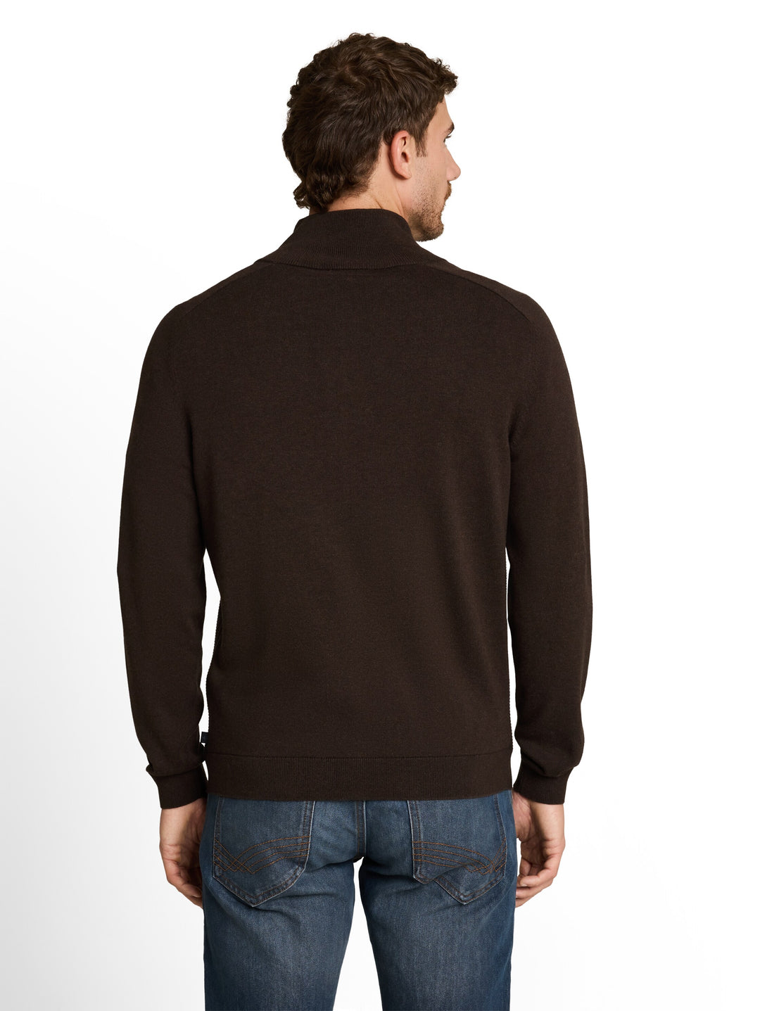 BASIC ZIP JACKET KNIT