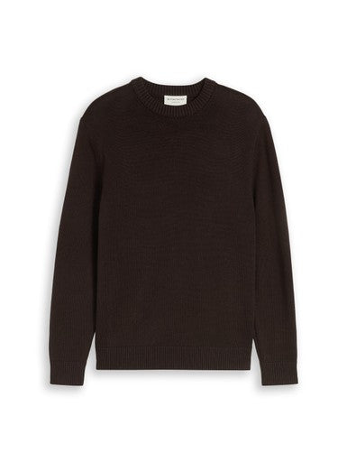CREW NECK PULLOVER KNIT