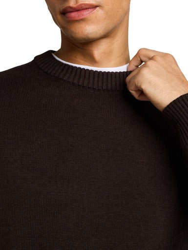 CREW NECK PULLOVER KNIT