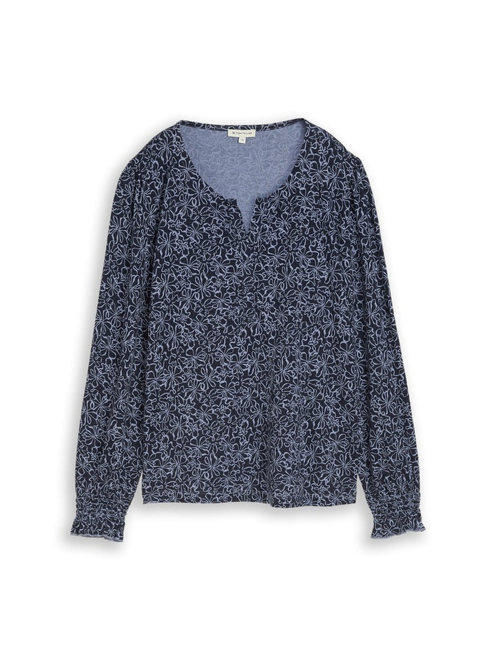 T-SHIRT BLOUSE ALLOVERPRINT