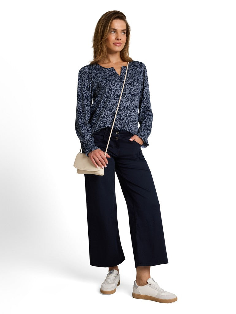 T-SHIRT BLOUSE ALLOVERPRINT