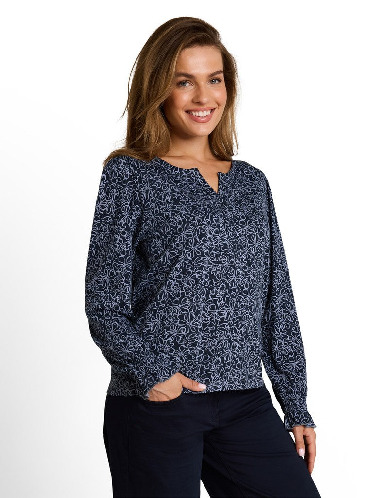 T-SHIRT BLOUSE ALLOVERPRINT