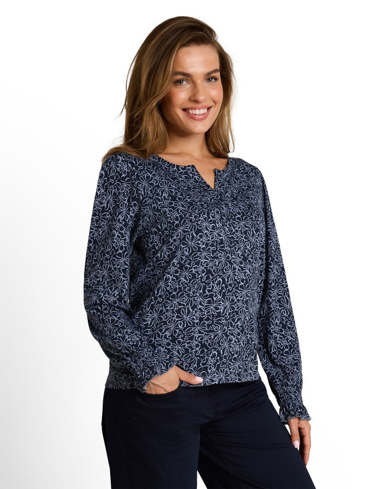 T-SHIRT BLOUSE ALLOVERPRINT