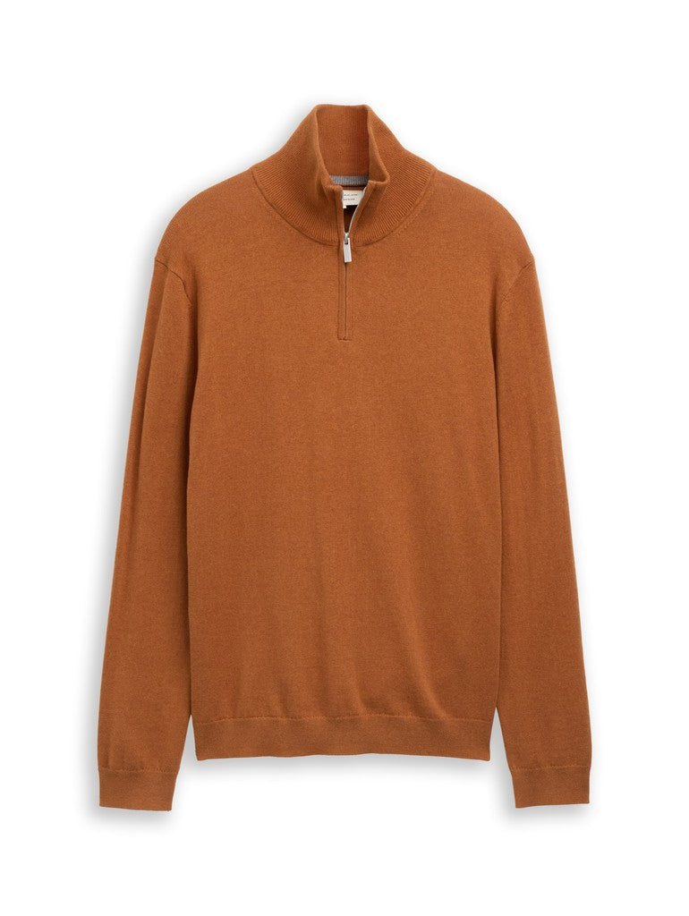 COTTON CASHMERE TROYER KNIT
