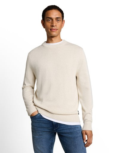 CREW NECK PULLOVER KNIT