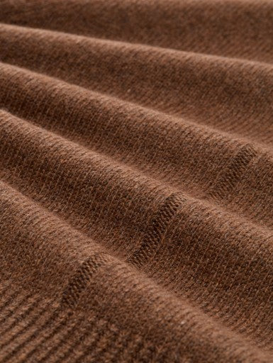 KNIT COSY MOCKNECK SWEATER