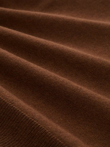 KNIT CASHMERE BLEND CREWNECK SWEATER