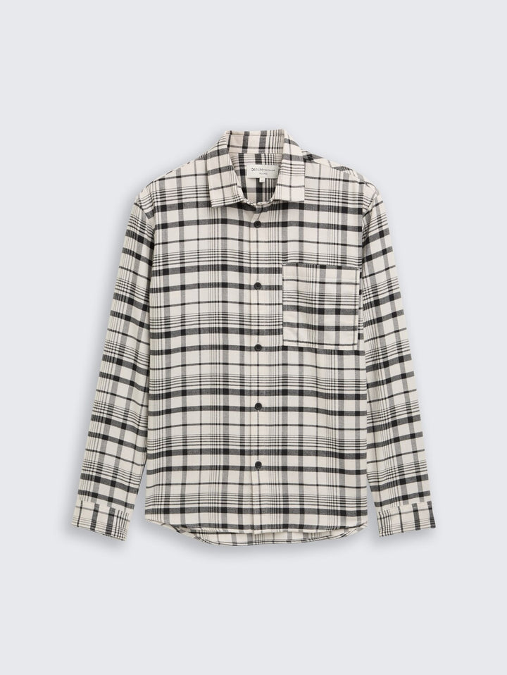 RELAXED CHECKED SHIRT