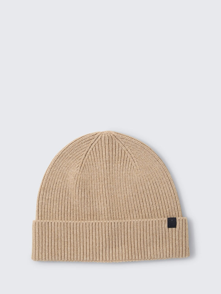 COSY WOOL BLEND KNITTED HAT