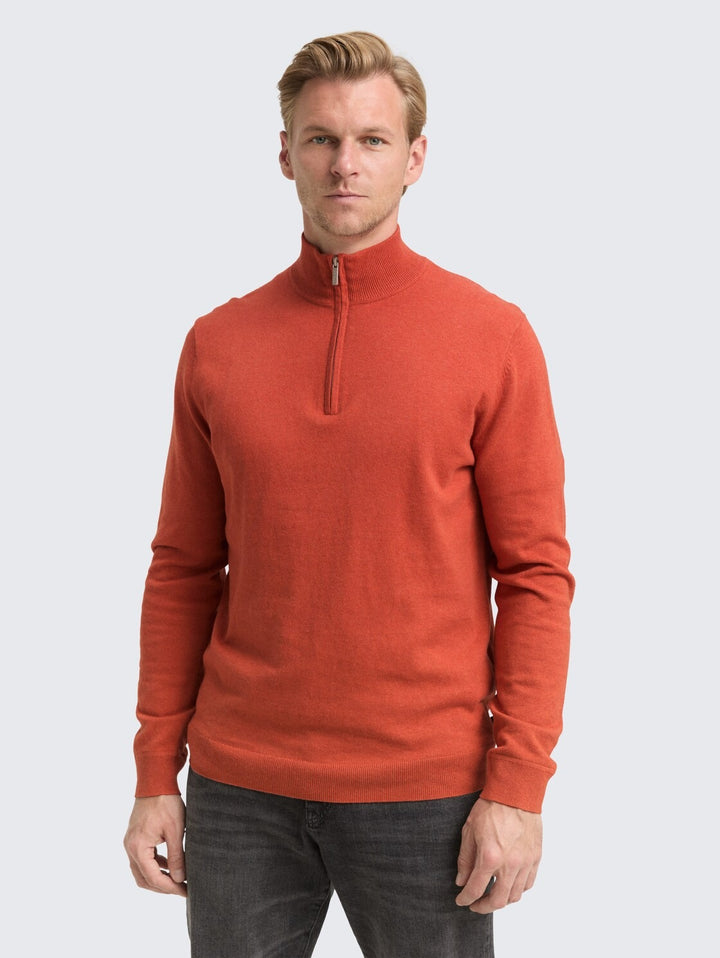 COTTON CASHMERE KNITTED TROYER