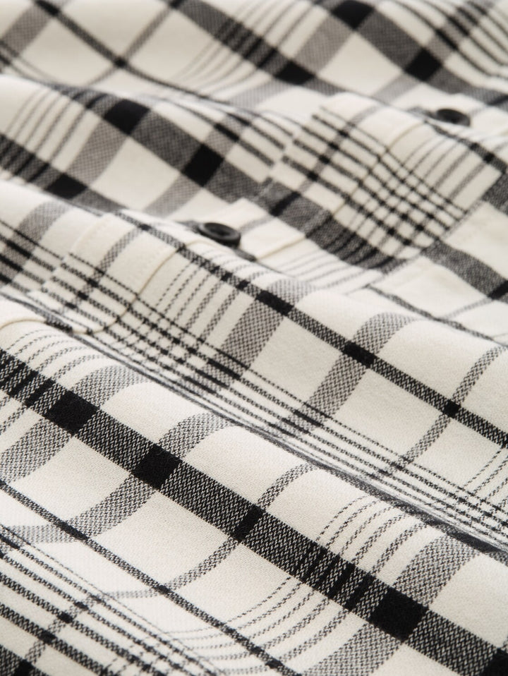 RELAXED CHECKED SHIRT