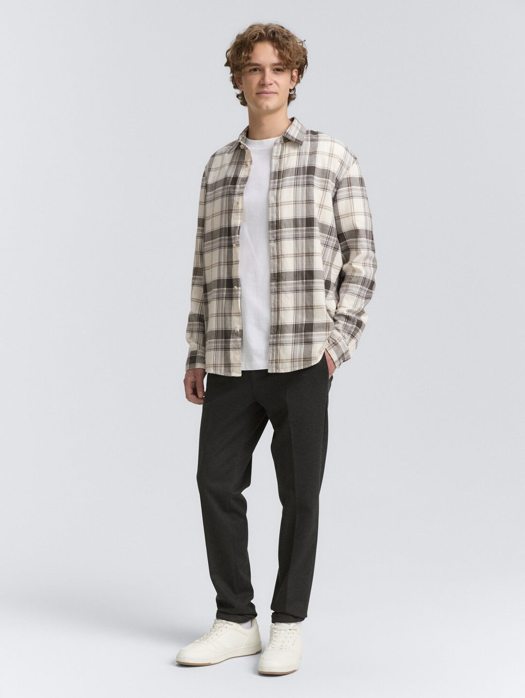 RELAXED CHECKED SHIRT
