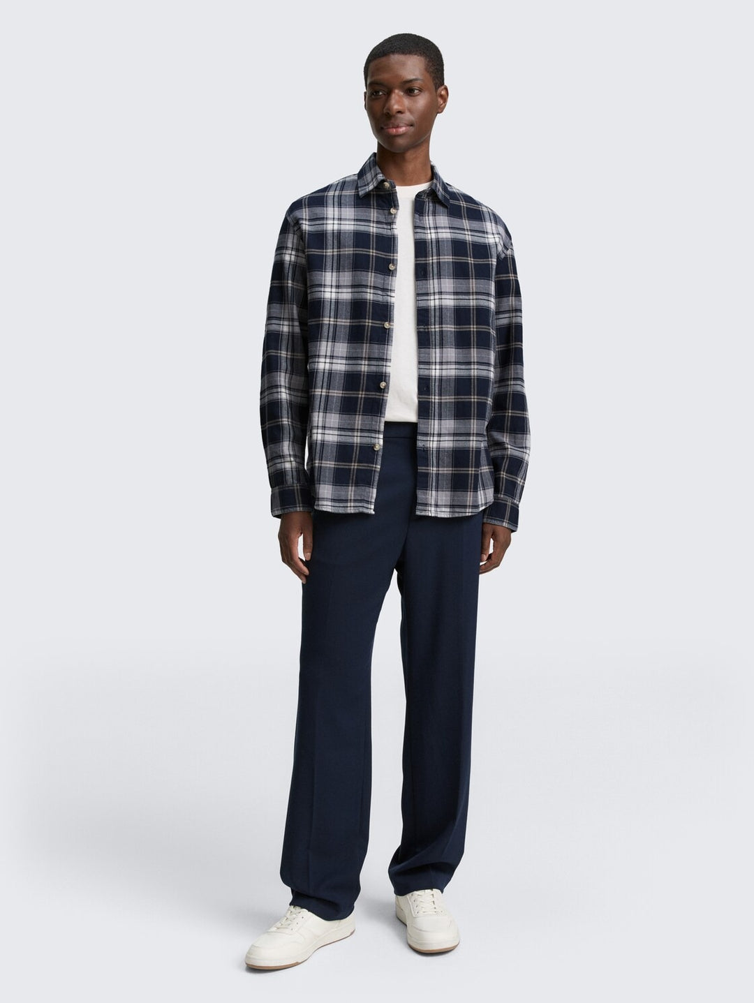 RELAXED CHECKED SHIRT