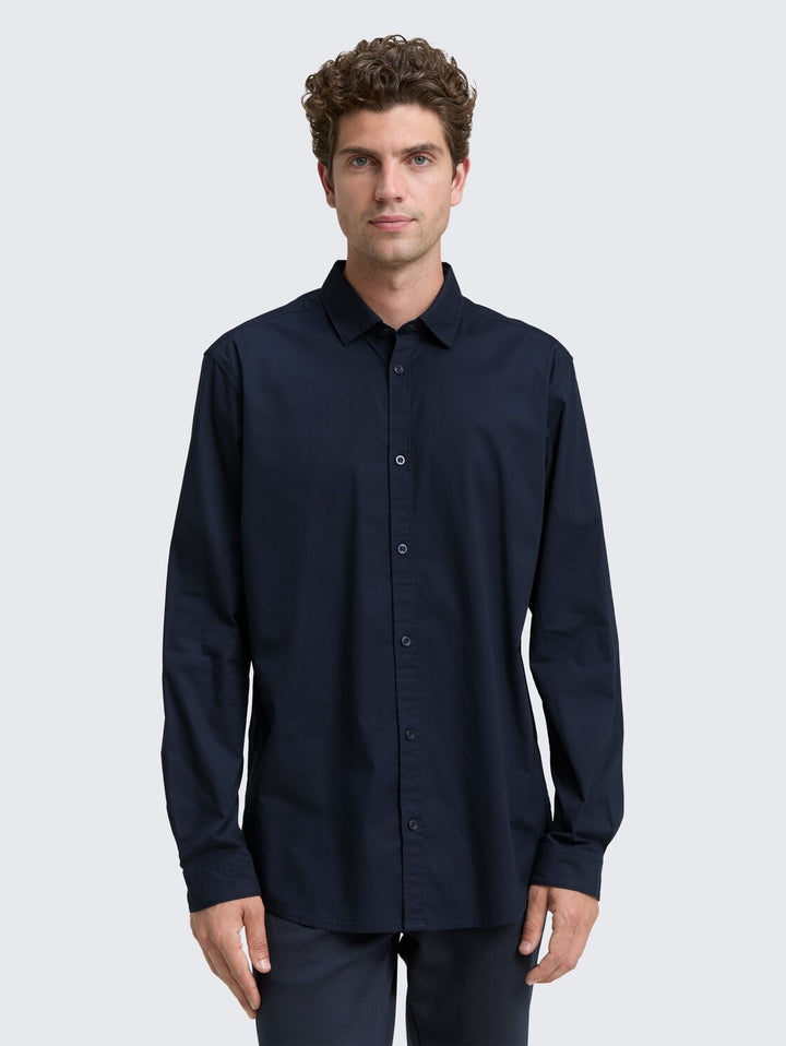 STRETCH POPLIN SHIRT