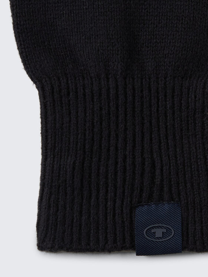 COTTON CASHMERE BLEND GLOVES