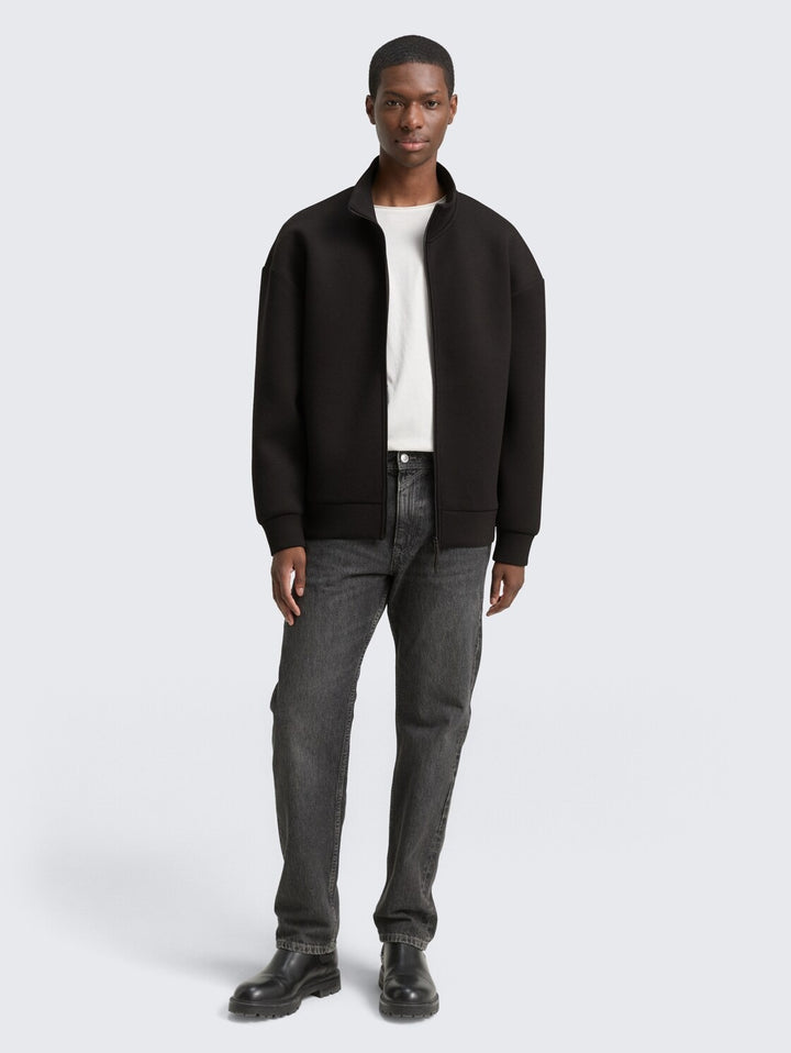 RELAXED SCUBA STAND UP COLLAR JACKET