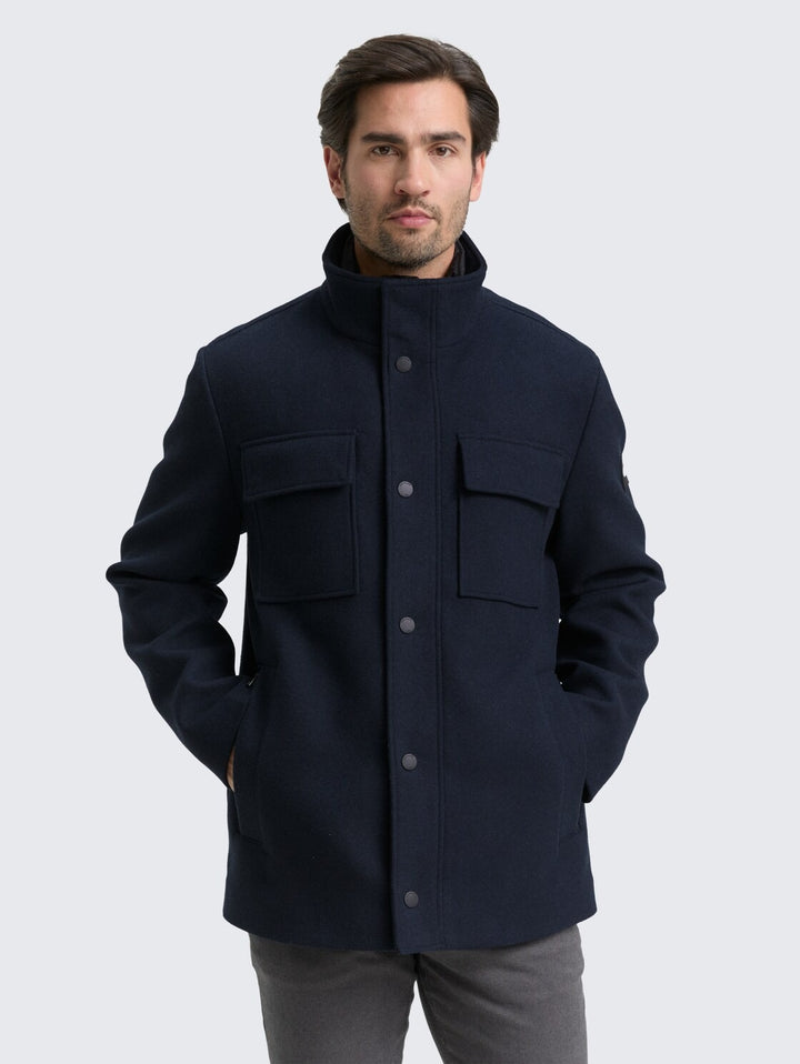 2 IN 1 WOOL JACKET
