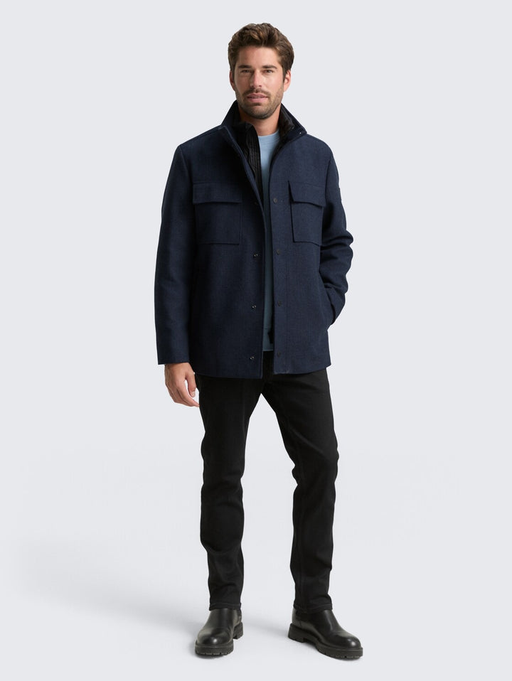 2 IN 1 WOOL JACKET