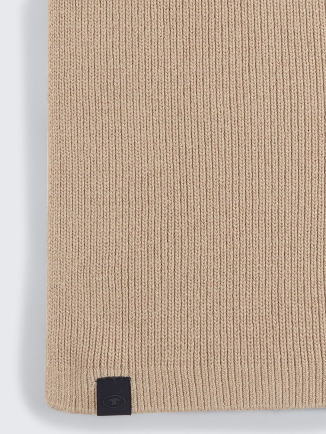 COSY KNITTED WOOL BLEND SCARF