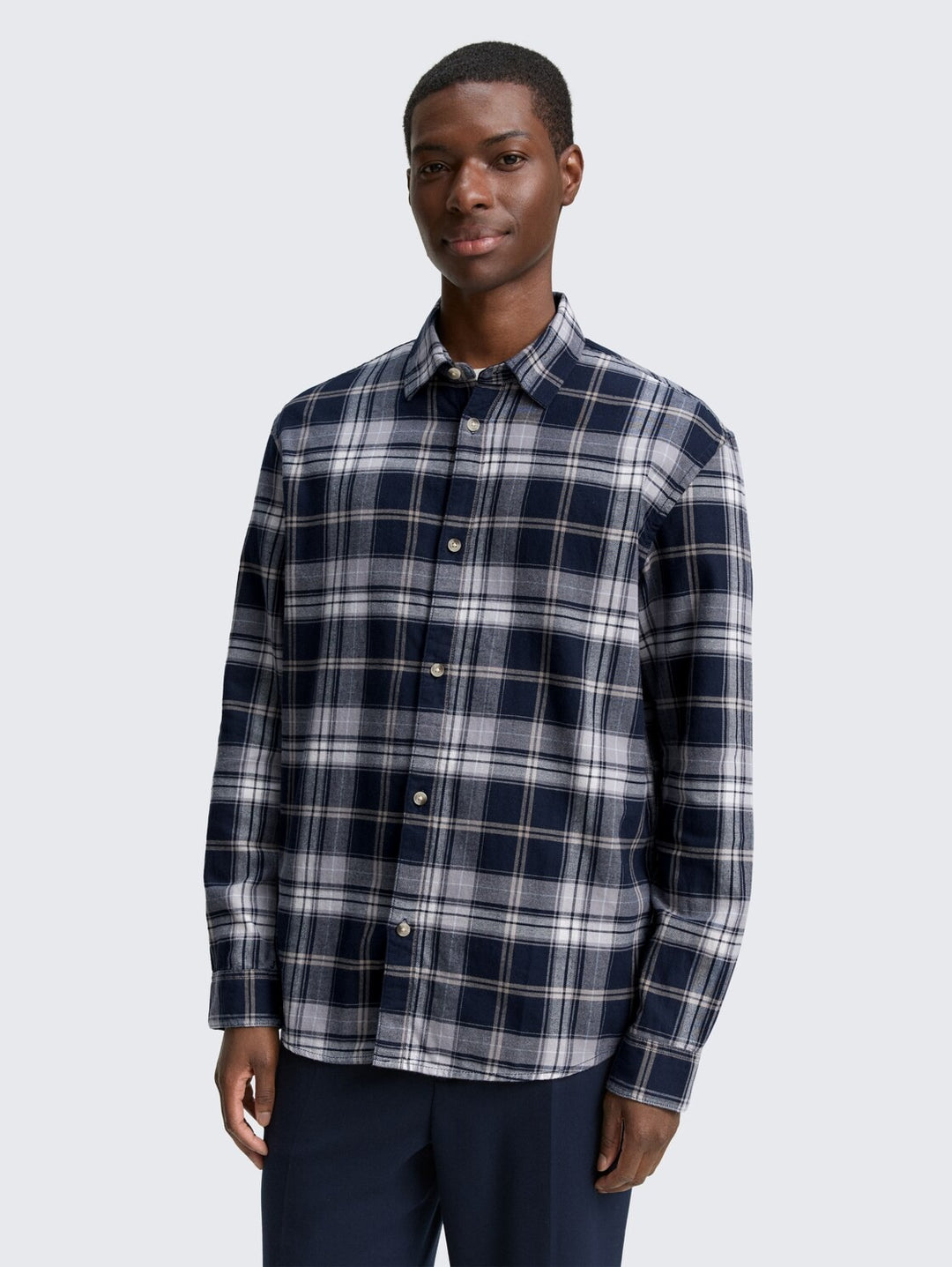 RELAXED CHECKED SHIRT