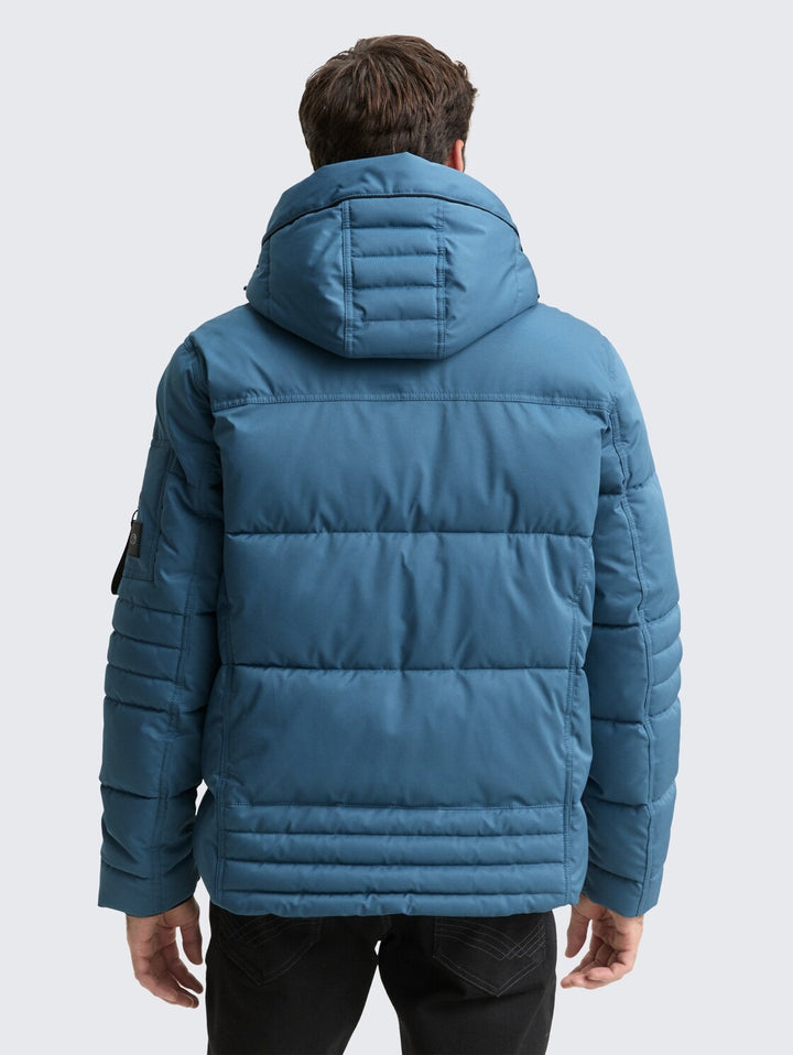 PUFFER JACKET WITH HOOD