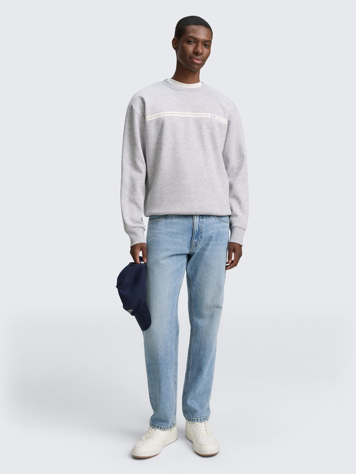 PRINTED CREWNECK SWEATER