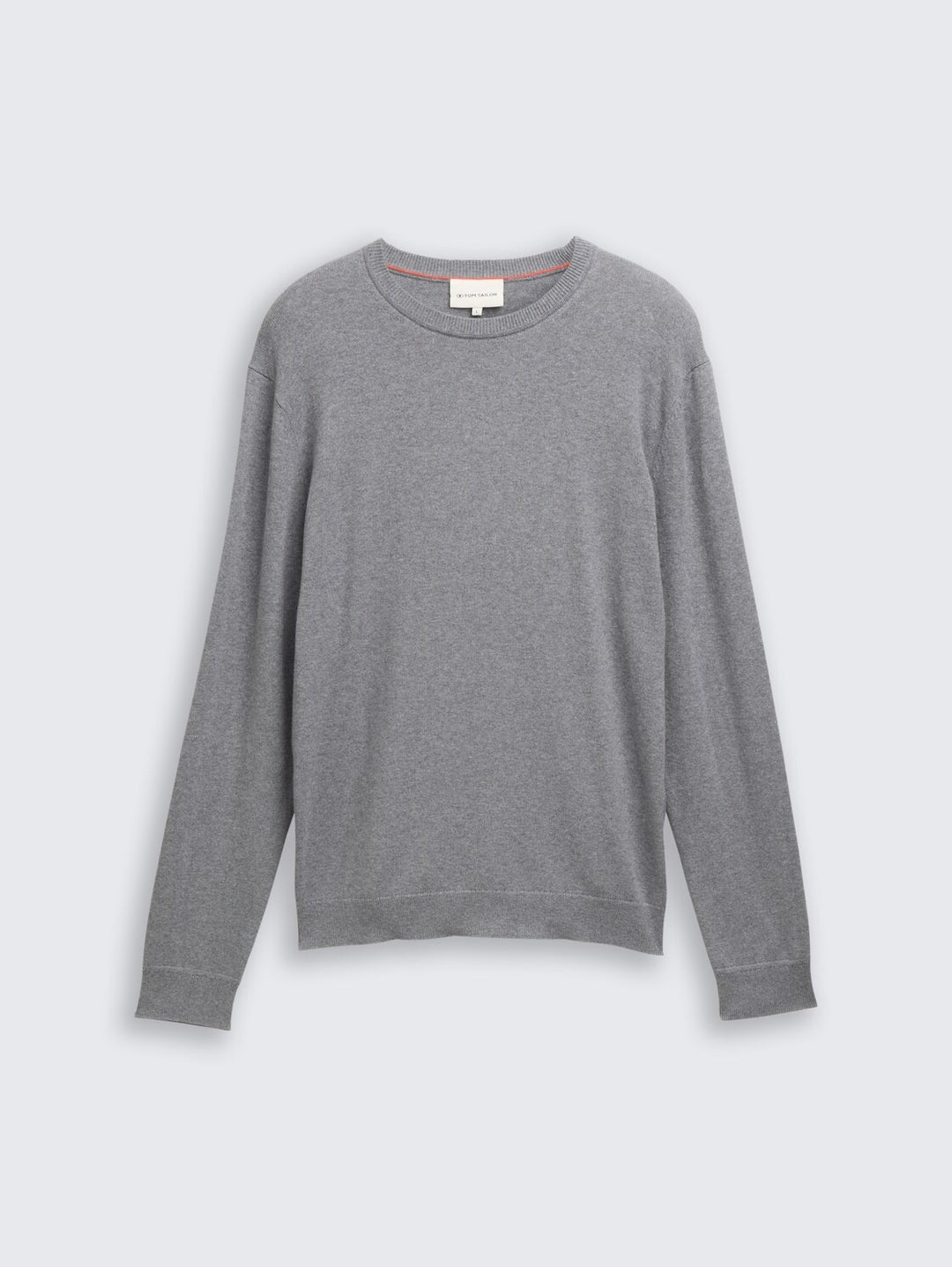 COTTON CASHMERE CREWNECK KNIT