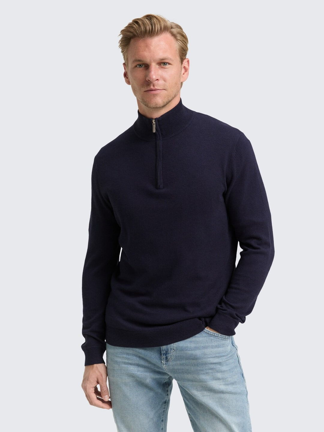 COTTON CASHMERE KNITTED TROYER