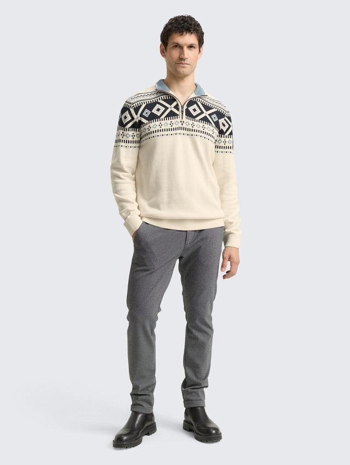 FAIR ISLE KNIT TROYER