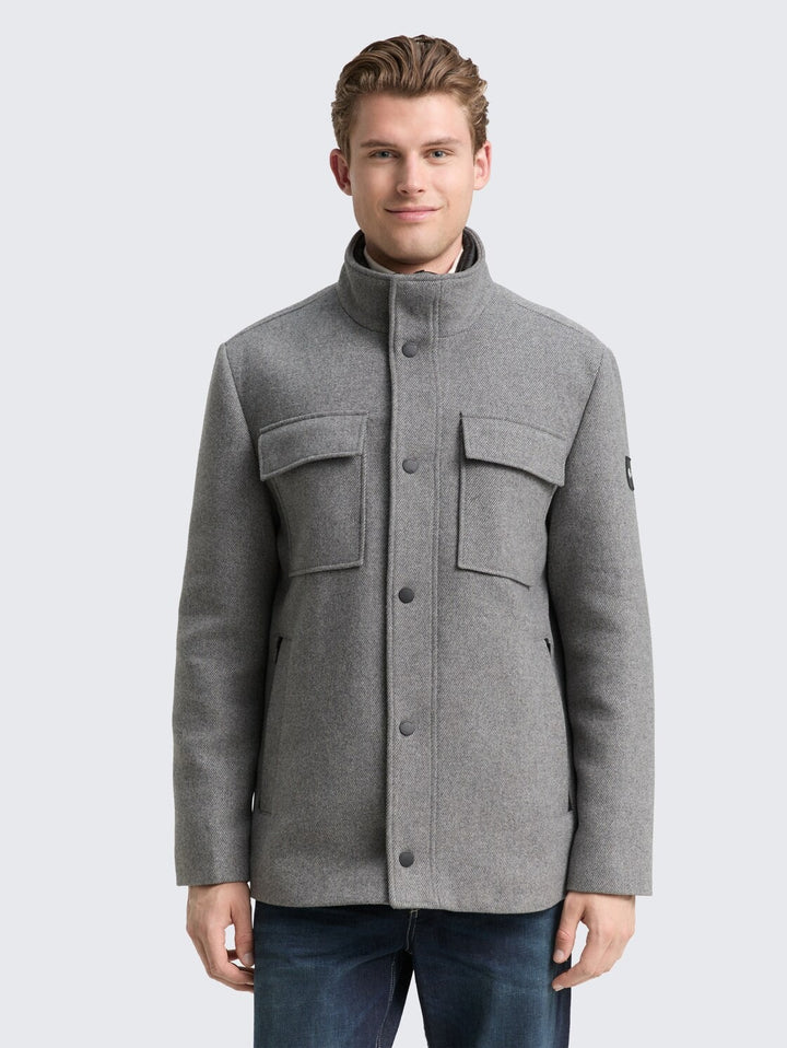 2 IN 1 WOOL JACKET