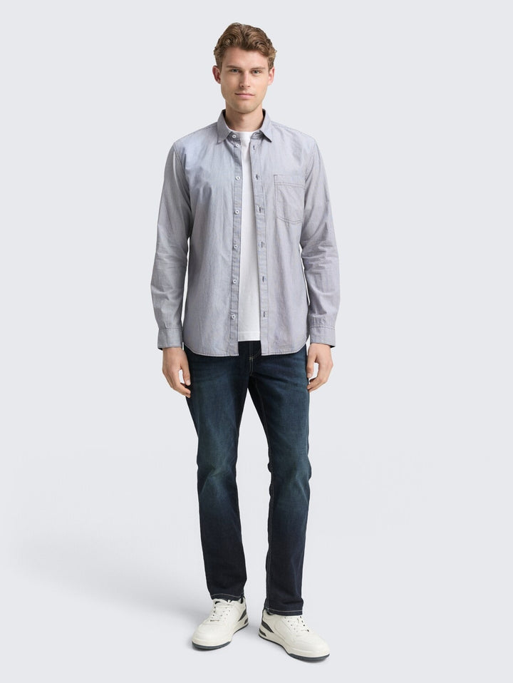 FITTED STRIPED SHIRT