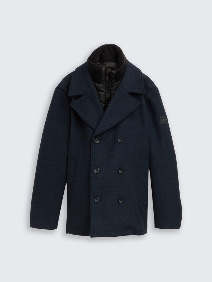 WOOL CABAN WITH INSERT