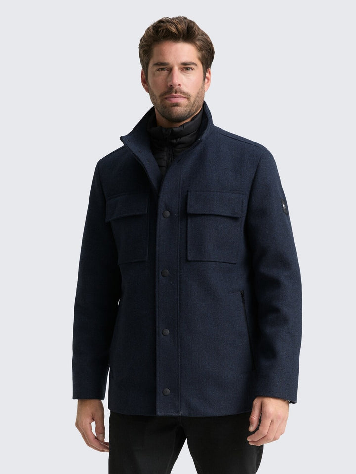 2 IN 1 WOOL JACKET