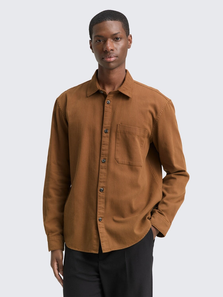 RELAXED GARMENT DYE SHIRT