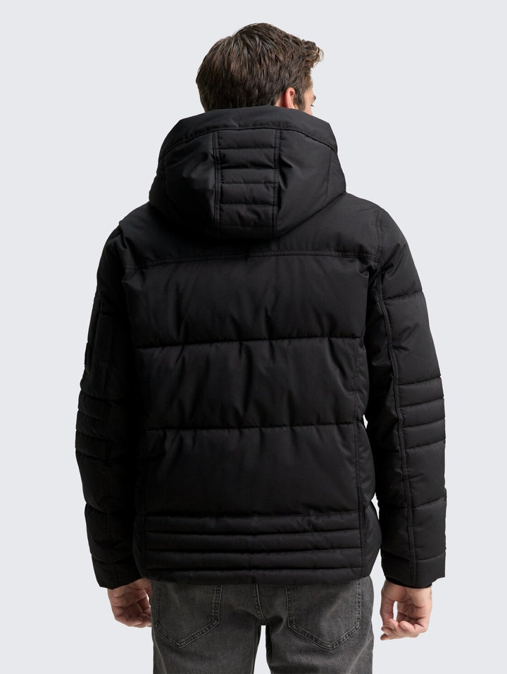 PUFFER JACKET WITH HOOD
