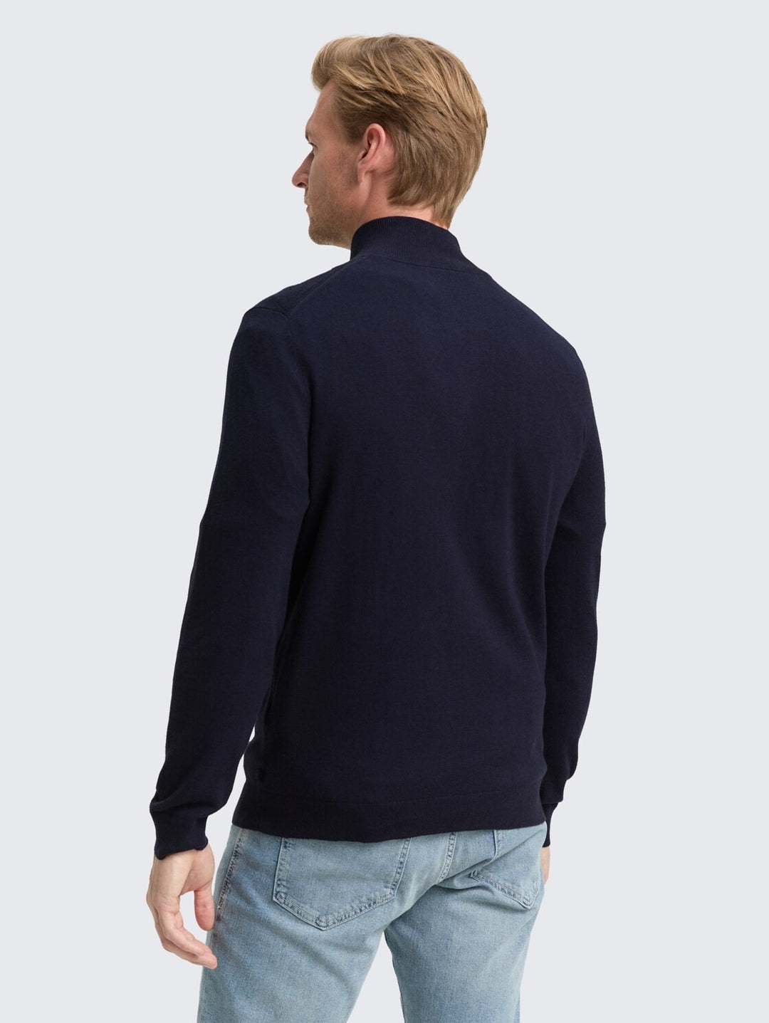 COTTON CASHMERE KNITTED TROYER