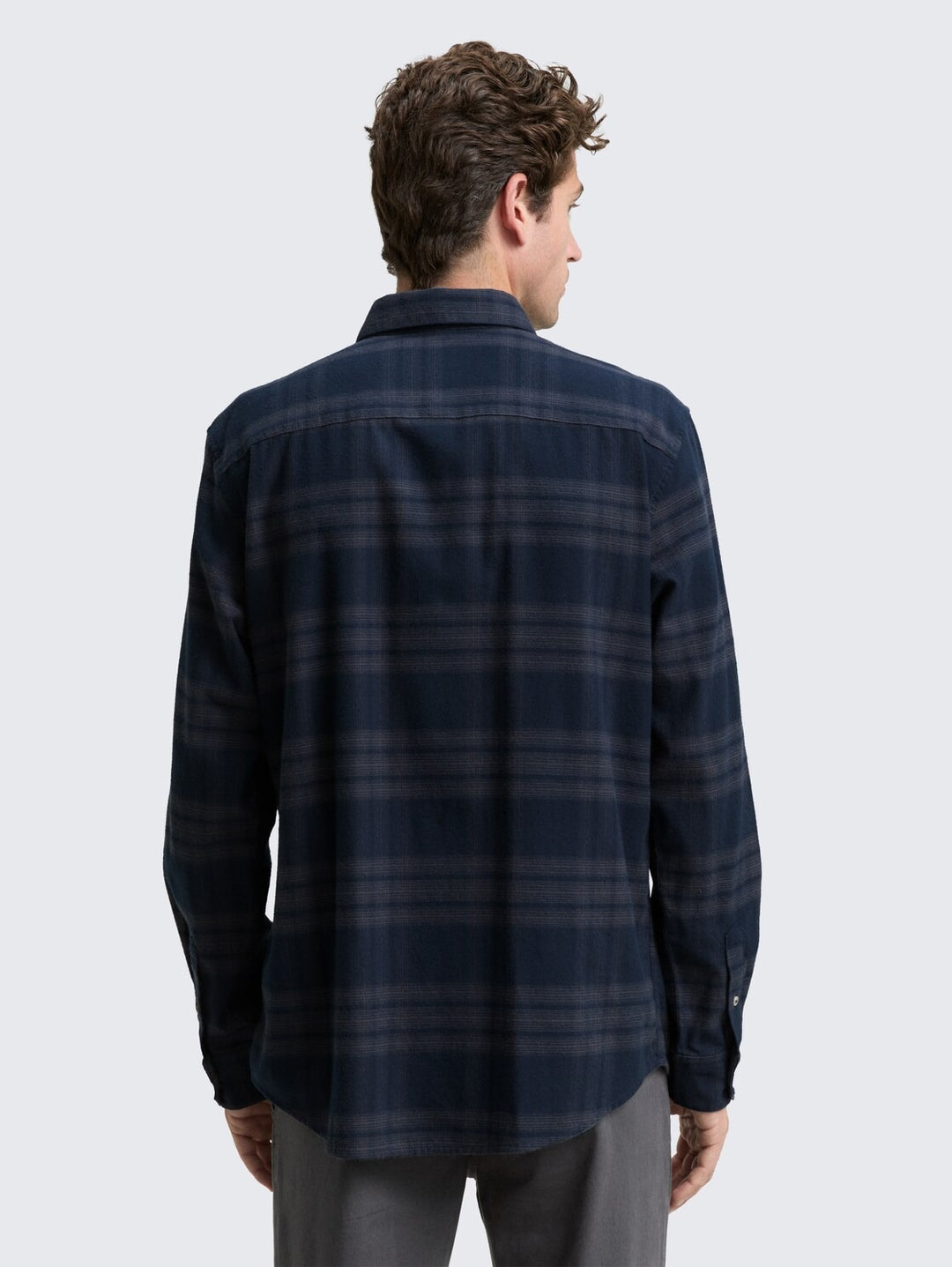 TONAL CHECK SHIRT