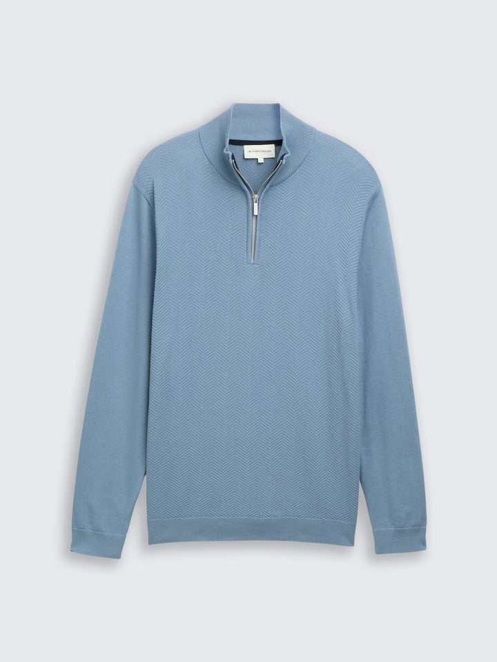 KNITTED HERRINGBONE TROYER