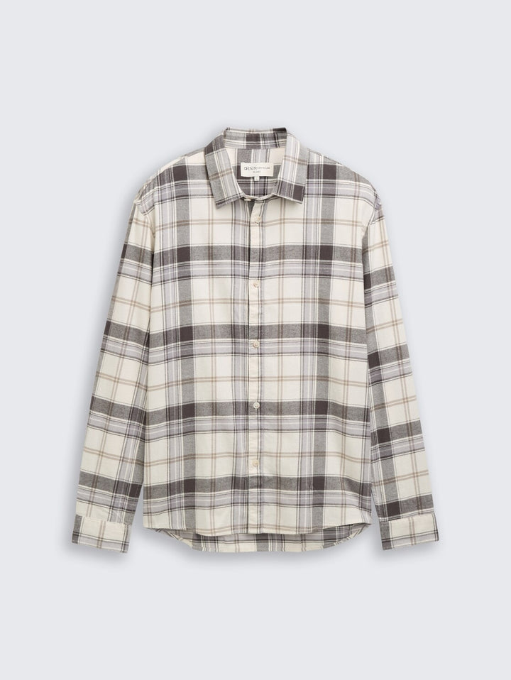 RELAXED CHECKED SHIRT