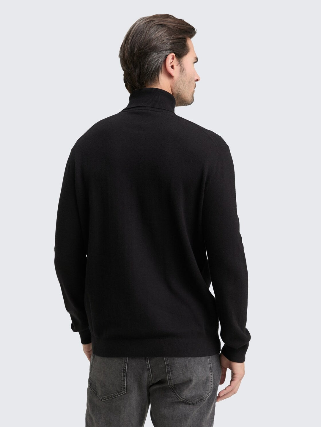 COTTON CASHMERE TURTLENECK KNIT