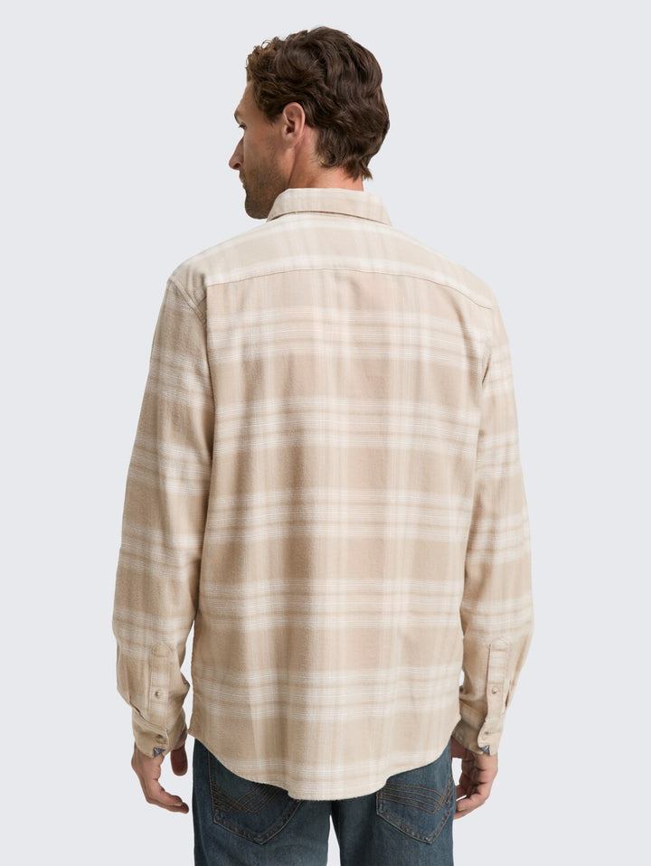 TONAL CHECK SHIRT
