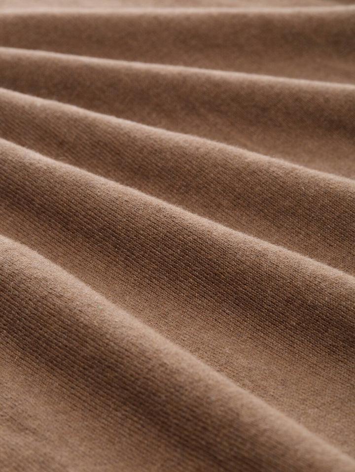 COTTON CASHMERE CREWNECK KNIT